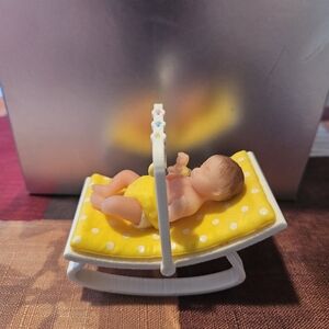 Zuru Mini Baby Doll in Yellow Polka Dot Rocker